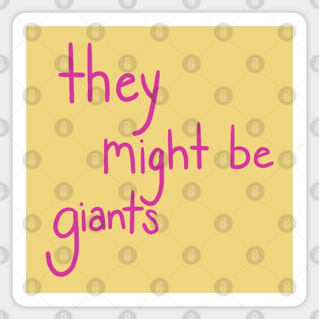 They Might Be Giants Sticker by muppetbaby